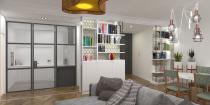 Neuilly sur seine appartement architecture d'intérieure cuisine